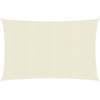 Sunshade Sail 160 g/m Cream 5x6 m HDPE
