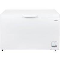 Willow Freestanding 400L Chest Freezer in White