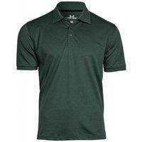 TEE JAYS Men's Club Polo Shirt in Dark Green | Size: 3XL
