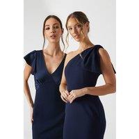 Coast Honoured Bow One Shoulder Maxi Bridesmaid Dress