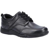 Hush Puppies Men's 'Harvey Senior' School Shoes in Black | Size: 3