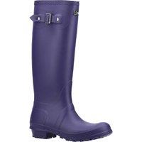 Cotswold Women's 'Sandringham' PVC Wellington Boots in Purple | Size: 3