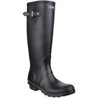 Cotswold Women's 'Sandringham' PVC Wellington Boots in Black | Size: 6