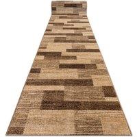 RugsX Karmel Deski Runner in Brown | Size: 120 cm x 210 cm