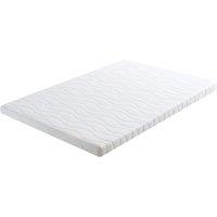 Rest Relax FOAMEX Recon Foam Mattress Topper, 3CM Depth in White | Size: Small Double