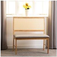 Seconique Ellis Dining Bench in Light Oak