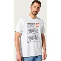 BSA Men's Bantam Model T-Shirt in White | Size: Medium