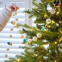 Paper High Felt Snowman Garland