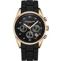 Men's Tempo Chronograph Watch 42mm Case, Silicone Strap, Date Water Resistant 4059