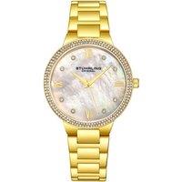 STHRLING Original Women's Carrara 3907 Quartz 38mm Classic in Gold