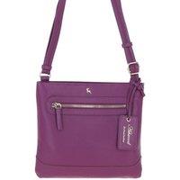 'Bliss' Leather Cross Body Bag with Adjustable Strap
