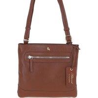 'Bliss' Leather Cross Body Bag with Adjustable Strap