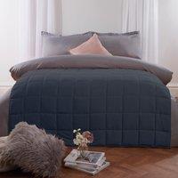 OHS Sensory Sleep Therapy Weighted Blanket in Navy | Size: 125 cm x 180 cm