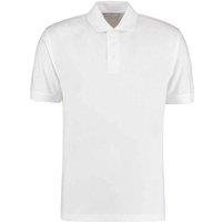 Kustom Kit Men's Klassic Piqu Polo Shirt in White | Size: 4XL