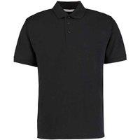 Kustom Kit Men's Klassic Piqu Polo Shirt in Black | Size: 3XL