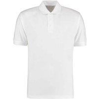 Kustom Kit Men's Klassic Piqu Polo Shirt in White | Size: 2XL
