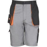 Result Men's Work-Guard Lite Shorts in Grey | Size: Small