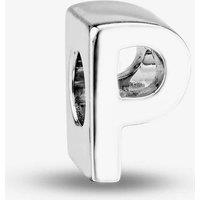 Rosa Lea Women's Letter P Charm AM-2THB0071-P in Silver