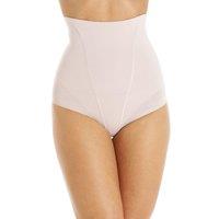 Camille Women's High Waist Smooth Seamless Shapewear Briefs in Beige | Size: 18