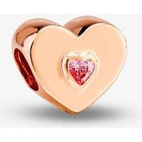 Rosa Lea Women's Pink Heart Charm AM-2THB005706-Pink