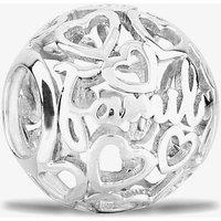 Rosa Lea Women's Family Openwork Charm AM-2THB013804 in Silver