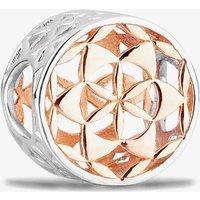 Rosa Lea Women's Geometric Flower Charm AM-2THB014406 in Gold