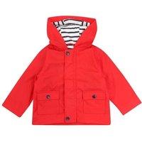 Larkwood Boy's Rain Jacket in Red | Size: 3-4 Years