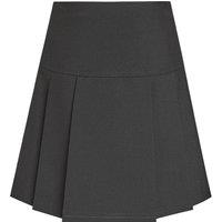 David Luke Girl's Permanent Pleat School Skirt in Black | Size: 3-4 Years