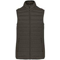 Kariban Women's Lightweight Down Bodywarmer in Khaki | Size: Small