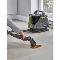 Daewoo Hurricane Spot Washer Small Handheld Carpet Cleaner Upholstery Machine in Grey