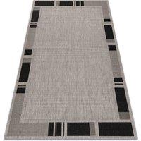 RugsX Floorlux Rug in Grey | Size: 240 cm x 330 cm
