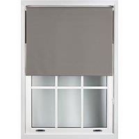 Furnished Dark Grey Blackout Roller Blinds - Trimmable Window Shade for Home & Office | Size: 50 cm width x 210 cm drop