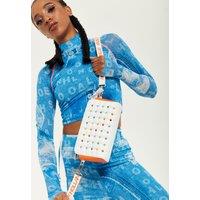 House of Holland Women's Colourful Stud Detail Crossbody Bag in White