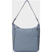 Assots London Women's 'PAMELA' Pebble Grain Real Leather Designer Shoulder Hobo Bag in Blue