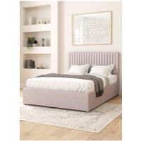 Aspire Grant Electric Adjustable Bed Upholstered in Eire Linen Fabric with Pocket Sprung Mattress UK Made in Grey | Size: Super King