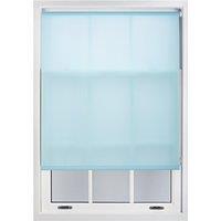 Furnished Duck Egg Blue Daylight Roller Blinds - Trimmable Window Shade | Size: 240 cm width x 210 cm drop