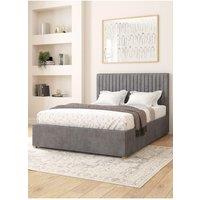 Aspire Grant Electric Adjustable Bed Upholstered in Plush Velvet Fabric with Pocket Sprung Mattress UK Made in Grey | Size: Super King