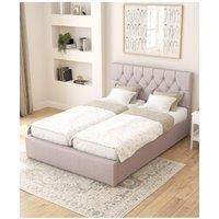 Aspire Olivier Electric Adjustable Bed Upholstered in Eire Linen Fabric with Pocket Sprung Mattress UK Made in Grey | Size: Super King