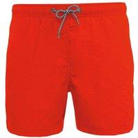 Proact Men's Swim Shorts in Burnt Orange | Size: Small