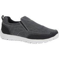 Dek Men's Memory Foam Slip On Shoes in Black | Size: 7