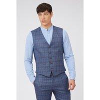 Multi Overcheck Waistcoat