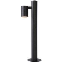 Lucide 'ARNE' Non Dimmable Rotatable Outdoor LED Bollard Pole Light GU10 in Black