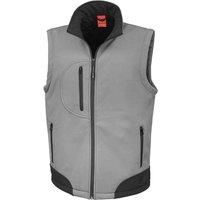 Result Men's Soft Shell Bodywarmer in Mid Grey | Size: Medium