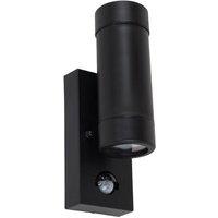 ValueLights Trenley Black Outdoor Wall-Up Down Light