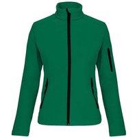 Kariban Women's Soft Shell Jacket in Green | Size: XL
