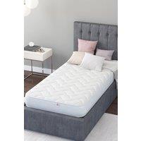 Aspire UK Made Support Rolled Mattress in White | Size: Small Single