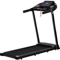 HOMCOM Treadmill 1.5HP Electric Motorised Running Machine w/ LED Display 12 Programs in Black