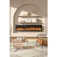 Living and Home 60inch Wall Mount Electric Fireplace in Black