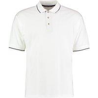 Kustom Kit Men's St Mellion Classic Polo Shirt in Off-White | Size: Large