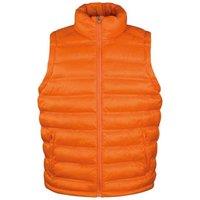 Result Men's Urban Ice Bird Padded Gilet in Orange | Size: Medium